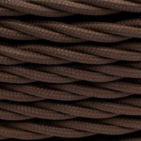 Провод ретро 3х1.5 матов. корич. (уп.50м) Bironi B1-434-72-50