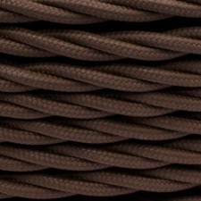 Провод ретро 3х2.5 матов. корич. (уп.50м) Bironi B1-435-72-50