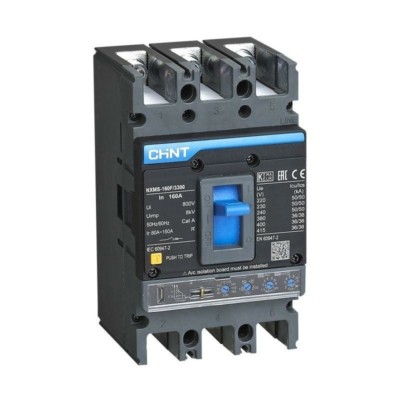 Выключатель ВА 3п 160А 36кА NXMS-160SF с электрон. расцеп. (R) CHINT 264748