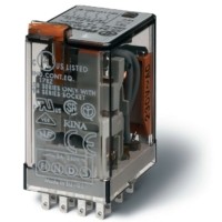 Реле 7А 24В AC 4CO FINDER 553480240040