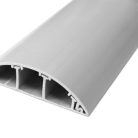 Кабель-канал ККМЭ напольный Стандарт светло-серый 70х16мм 2м