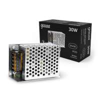 Блок питания LED Strip PS 30Вт 12В IP20 (драйвер) Gauss 202003030