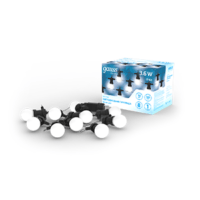 Гирлянда светодиодная “Белт Лайт” “Holiday” 7.7м несменные 10LED бел. IP44 Gauss HL062