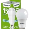 Лампа СДЛ A60 15Вт грушевидная 6500К E27 230В IEK Generica LL-A60-15-230-65-E27-G