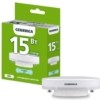 Лампа СДЛ T80 15Вт таблетка 6500К GX53 230В IEK Generica LL-T80-15-230-65-GX53-G