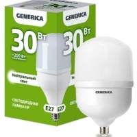 Лампа СДЛ HP 30Вт 4000К E27 230В IEK Generica LL-HP-30-230-40-E27-G