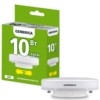 Лампа СДЛ T80 10Вт таблетка 3000К GX53 230В IEK Generica LL-T80-10-230-30-GX53-G