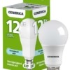 Лампа СДЛ A60 12Вт грушевидная 6500К E27 230В IEK Generica LL-A60-12-230-65-E27-G