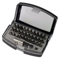 Набор бит SL/PH/PZ/Hex/Tx 30 бит и битодержатель в кейсе FELO 02013116