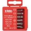 Набор бит SL/PZ/PH Industrial 50мм в кейсе 6 бит FELO 03092516