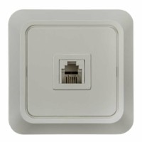 Розетка ТФ 1-м СП Bolleto 7034 16А IP20 бел. In Home 4690612000398