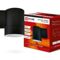 Светильник GX53S-1B-Цилиндр GX53 IP65 230В уличный односторон. подсветка черн. In Home 4690612023519