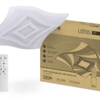 Светильник светодиодный GEO LOTOS 120Вт 230В 3000-6500К 8400лм 500х60мм с пультом ДУ In Home 4690612035765