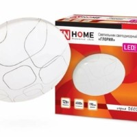 Светильник светодиодный DECO 12Вт 230В 6500К 780лм 190мм ГЛОРИЯ In Home 4690612022222