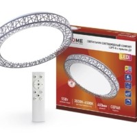 Светильник светодиодный COMFORT Loft-G 55Вт 230В 3000-6500К 4400лм 400х100мм с пультом ДУ In Home 4690612035093