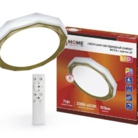 Светильник светодиодный COMFORT SIESTA 75Вт 230В 3000-6500К 6000лм 500х100мм с пультом ДУ In Home 4690612035161