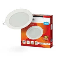Светильник светодиодный RLP-eco 12Вт 4000К IP40 230В 840лм 170мм ДВО бел. In Home 4690612010007