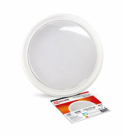 Светильник светодиодный СПБ-2-КРУГ 14Вт 230В 4000К 1100лм 210мм бел. In Home 4690612020648