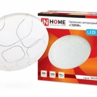 Светильник светодиодный DECO ГЛОРИЯ 36Вт 230В 4000К 2340лм 350мм In Home 4690612025100