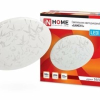 Светильник светодиодный DECO БАМБУК 36Вт 230В 4000К 2340лм 350мм In Home 4690612025049