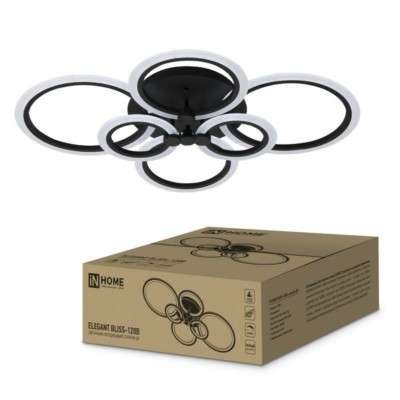 Светильник светодиодный ELEGANT BLISS-120В 120Вт 230В 3000-4000-6500К 8400лм 780х550х130мм с пультом ДУ In Home 4690612035475