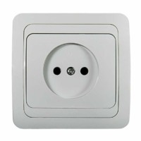 Розетка 1-м СП Classico 2022 16А IP20 бел. In Home 4680005959891