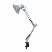 Светильник настольный под лампу СНС 13С на струбцине 60Вт E27 230В серебр. (коробка) In Home 4690612012889