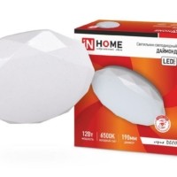 Светильник светодиодный DECO ДАЙМОНД 12Вт 230В 6500К 780лм 190мм In Home 4690612033617