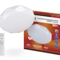 Светильник светодиодный COMFORT DIAMOND 120Вт 230В 3000-6500К 9600лм 500х80мм с пультом ДУ In Home 4690612035055
