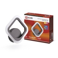 Светильник светодиодный ELEGANT ARIS-15B 15Вт 3000-6500К 1200лм 230В STEP COLOR черн. In Home 4690612035338