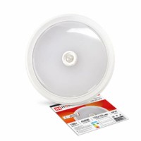 Светильник светодиодный СПБ-2Д-КРУГ 10Вт 230В 4000К 800лм 155мм с датчиком бел. In Home 4690612020686