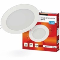 Панель светодиодная 12Вт 230В 4000К 960лм 145мм IP40 круглая белая In Home RLP-VC