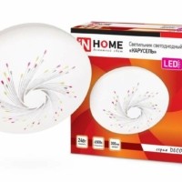 Светильник светодиодный DECO КАРУСЕЛЬ 24Вт 230В 6500К 1560лм 300мм In Home 4690612025148