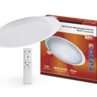 Светильник светодиодный COMFORT GALAXY 55Вт 230В 3000-6500К 4400лм 450х70мм с пультом ДУ In Home 4690612035062