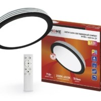 Светильник светодиодный COMFORT AFINA 75Вт 230В 3000-6500К 6000лм 500х85мм с пультом ДУ In Home 4690612035147