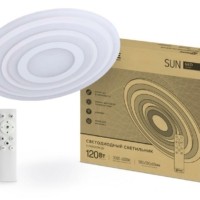 Светильник светодиодный GEO SUN 120Вт 230В 3000-6500К 8400лм 500х50мм с пультом ДУ In Home 4690612035772