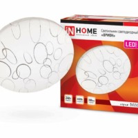 Светильник светодиодный DECO ОРИОН 24Вт 230В 6500К 1560лм 300мм In Home 4690612025155