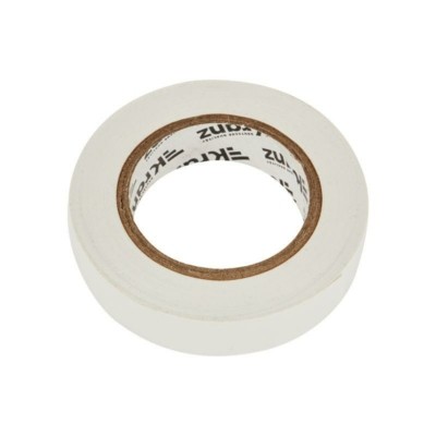 Изолента ПВХ 0.13х15мм 20м бел. (уп.10шт) Kranz KR-09-2601