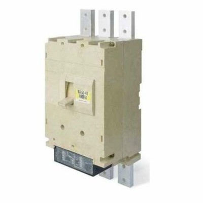 Выключатель ВА 3п 1000А 50кА ВА55-41 340010 ЭР 660В передн. подкл.: Cu шина; кабель с каб. наконечн. Контактор 1002545