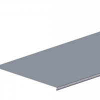 Крышка лотка прямого замкового ЛМсК-ПЗ 400-1,0ц УТ1,5 (L=2000 мм)