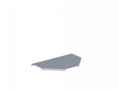 Крышка лотка тройникового горизонтального ЛМсК-Т 100-1,5ц УТ1,5