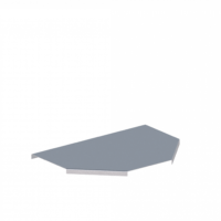 Крышка лотка тройникового горизонтального ЛМсК-Т 150-1,5ц УТ1,5