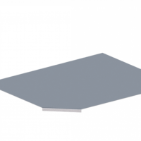 Крышка лотка тройникового горизонтального ЛМсК-Т 500-1,0ц УТ1,5