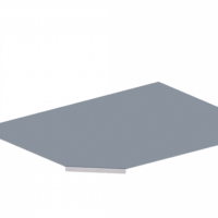 Крышка лотка тройникового горизонтального ЛМсК-Т 600-1,2ц УТ1,5