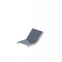 Крышка лотка углового вертикального вверх ЛМсК-45В 100-1,0ц УТ1,5