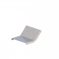 Крышка лотка углового вертикального вверх ЛМсК-45В 150-0,7ц УТ2,5