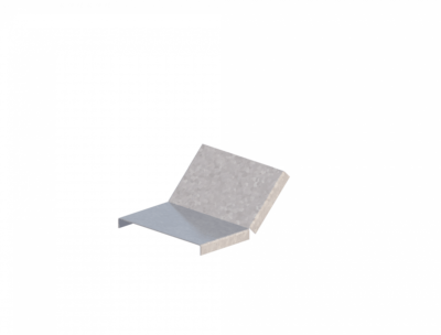 Крышка лотка углового вертикального вверх ЛМсК-45В 150-0,7ц УТ2,5