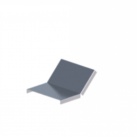 Крышка лотка углового вертикального вверх ЛМсК-45В 150-1,5ц УТ1,5