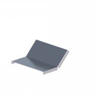 Крышка лотка углового вертикального вверх ЛМсК-45В 200-1,2ц УТ1,5