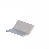 Крышка лотка углового вертикального вверх ЛМсК-45В 200-1,2ц УТ2,5